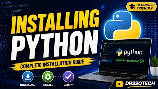 Install Python Easily||Step-by-Step Guide||Beginners||B.Pharm Students Guide||on Mobile,Laptop & PC