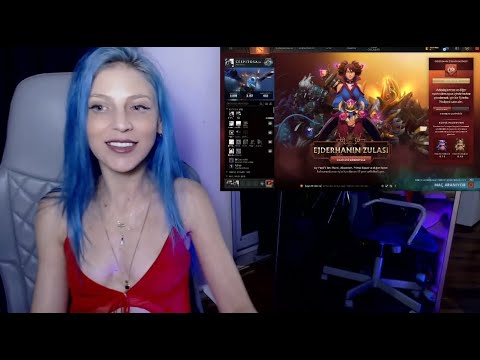 Onlyfans kızı Dota 2 Gameplay! - YouTube