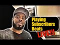 Bolo Da Producer Live // Playing Subscribers Beats