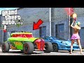 I brought my Hot Wheels car to a Drag Meet!! (GTA 5 Mods - Evade Gameplay)