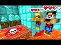 2 NOOBS ESCAPAN A MEDIO CORAZÓN en Busca de DIAMANTITO 💎😆 MAPA MINECRAFT PARKOUR