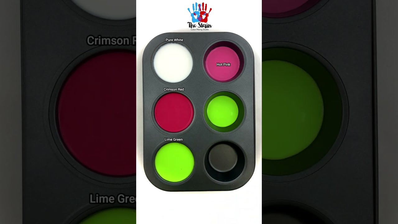 Watch These Colors Change Right Before Your Eyes Satisfying Colormixing Asmr
