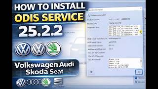 How to Install ODIS Service 25.2.2 for Volkswagen Audi Skoda Seat Diagnostics