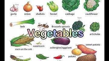 #1 HỌC TIẾNG ANH QUA CÁC LOẠI RAU CỦ | Vegetables in English | BẮP OFFICIAL