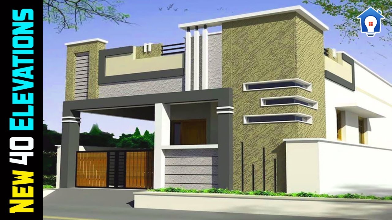 Best House front elevation designs for single floor | front ...