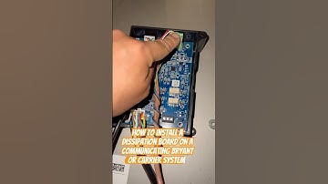 How to hook up a dissipation board on a communicating Carrier Bryant system ￼#Bryanthvac