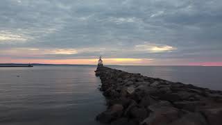 Wisconsin Point Drone flight