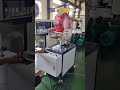 How to packing corrugated pipe roller? Small easy operate single wall corrugated pipe packed machine