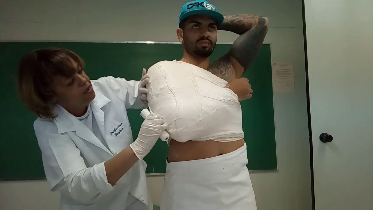 Vamos continuar o velpeau de crepe , para velpeau de gesso