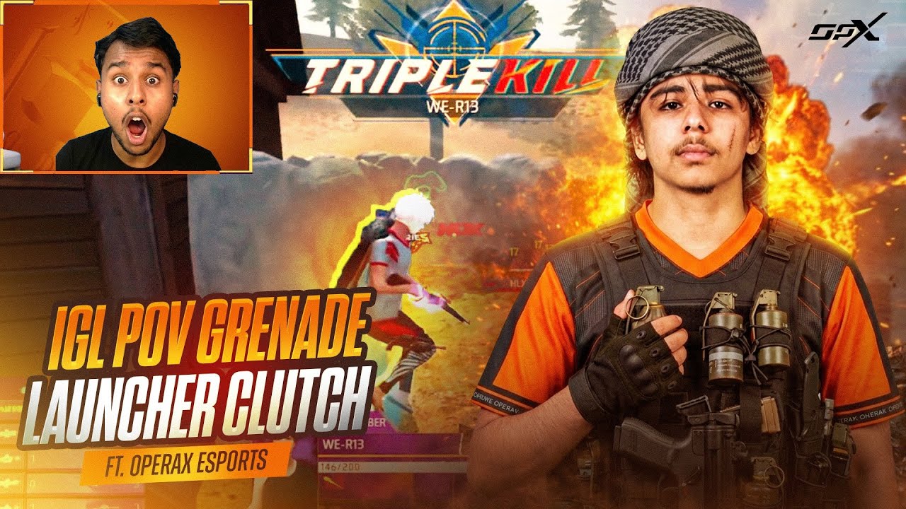 FREE FIRE TOURNAMENT HIGHLIGHTS 🏆 IGL + NADER POV 💣 || OPERAX ESPORTS 