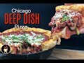 Chicago Deep Dish Pizza | Awesome Deep Dish Pizza Recipe!