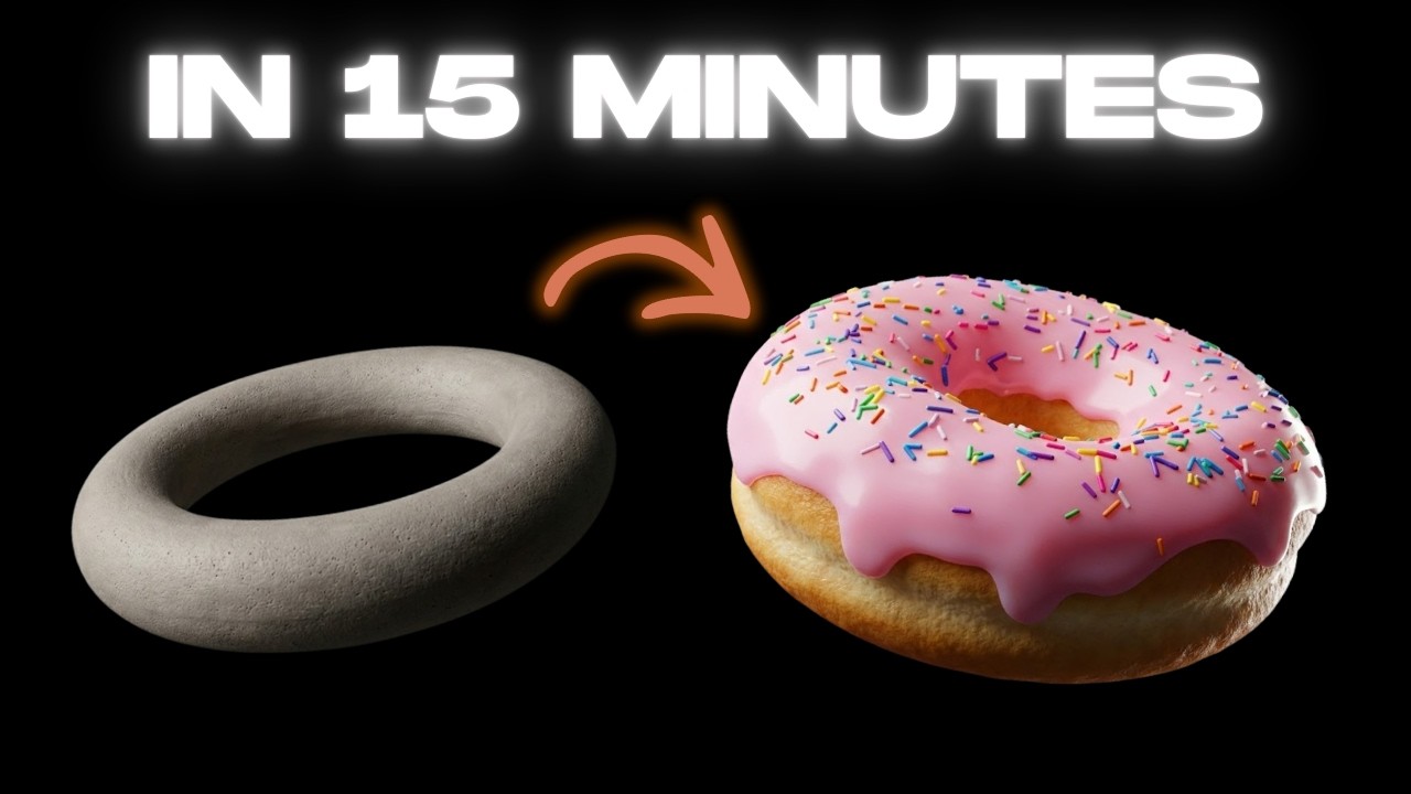 How I Built the Blender Donut in 15 Minutes with Claude Code - YouTube