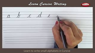 Cursive Writing | Writing Small Alphabets in Cursive | Alphabets in Cursive Letters screenshot 3