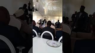 King Saha at the wedding 💒 ceremony