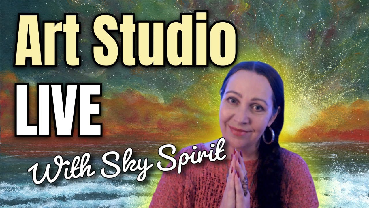 Ambient Live Art Studio | ASMR Art | Creation Through Colour & Sound ...