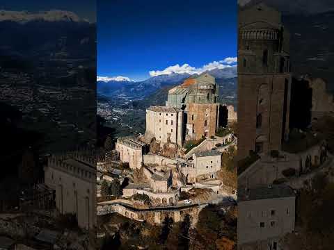 Sacra di San Michele #drone #italy #travel #enjoy
