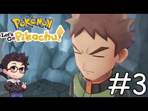 【Pokemon Let's Go Pikachu】First Gym Battle #3