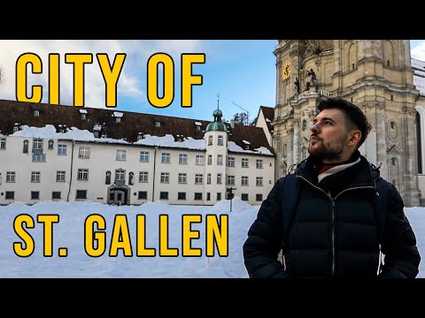 St. Gallen Switzerland - Travel Vlog |  What to do here? | Top places to see in Switzerland