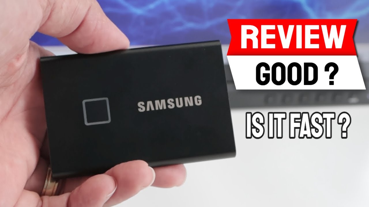 Samsung Portable SSD T7 Touch Review