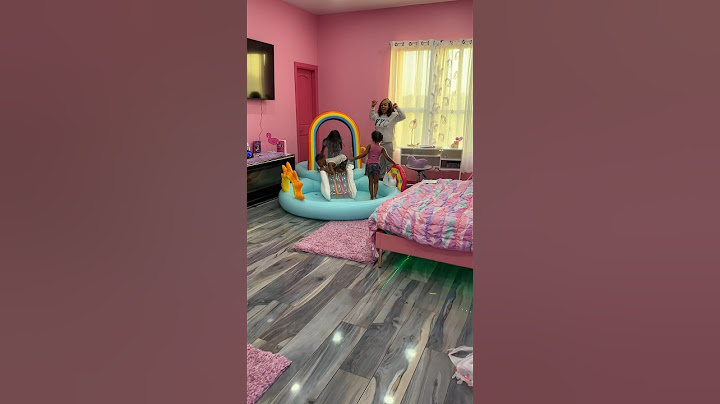 Dad gets mad after mom puts a pool in Londyn room #shorts