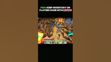 keep inventory on players after done with mining....