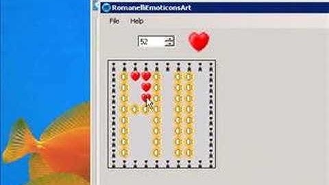 Romanelli Emoticons Art to create skype picture emoticons