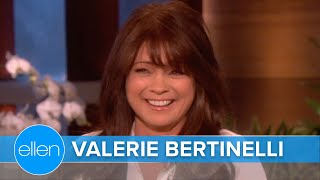 Valerie Bertinelli Works Out on Ellen’s Coffee Table (Season 7)