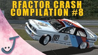 rFactor Crash Compilation #8
