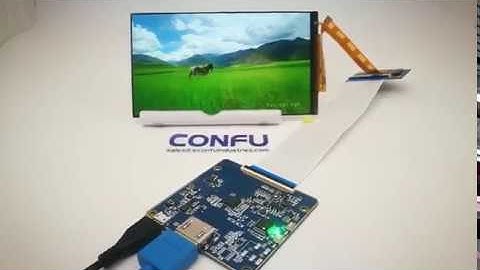Confu HDMI to MIPI board LS055T1SX01 5.5 inch 1080*1920 LCD panel 3D printer VR raspberry pi China