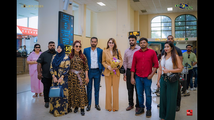 Indian Actress Hansika Motwani arrives in Colombo, Sri Lanka 🇱🇰