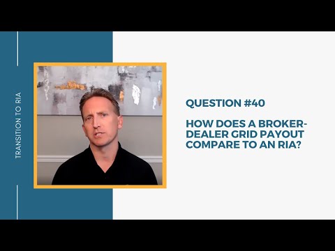 How Does A Broker-Dealer Grid Payout Compare To An RIA?