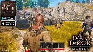 Dark and Darker Mobile Soft Launch Gameplay (Android ios)