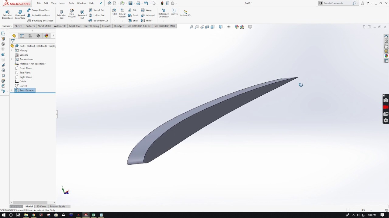 how to download airfoil coordinatesinto solidworks