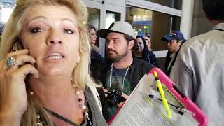 Fox news is here and you tell me not to video what about the 1st amendment lax is public airport Fox news is here and you tell me not to video what about the 1st amendment lax is public airport