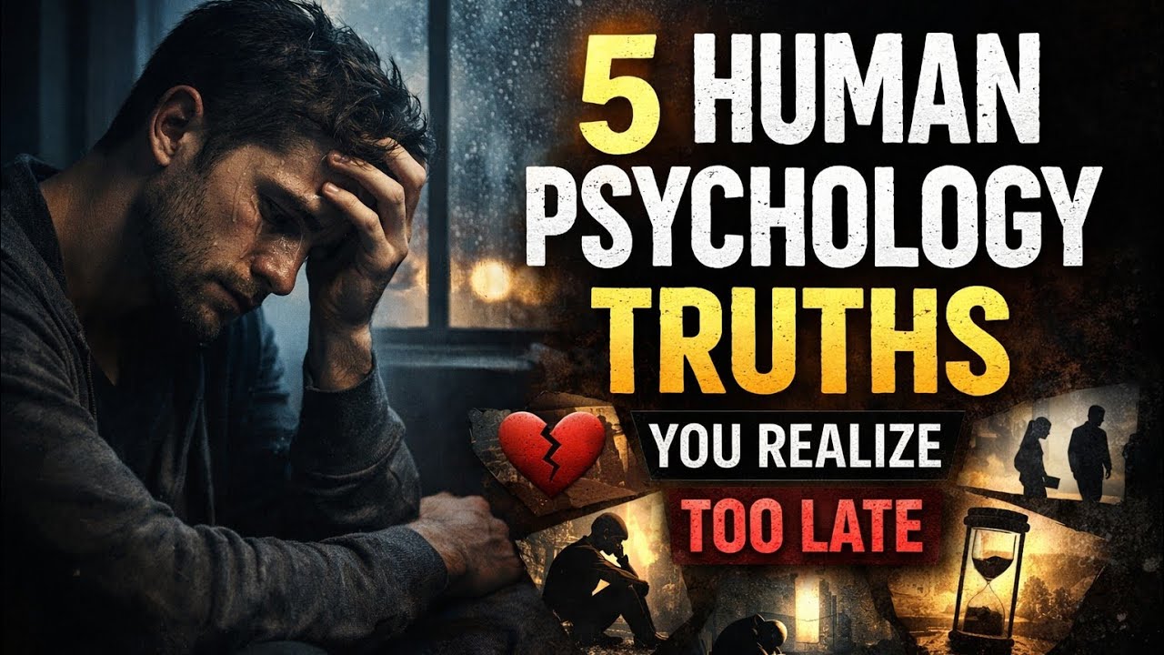 5 Human Psychology Truths That Quietly Break People 