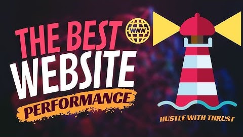 How to check website performance in browser using lighthouse |HustleWithThrust|