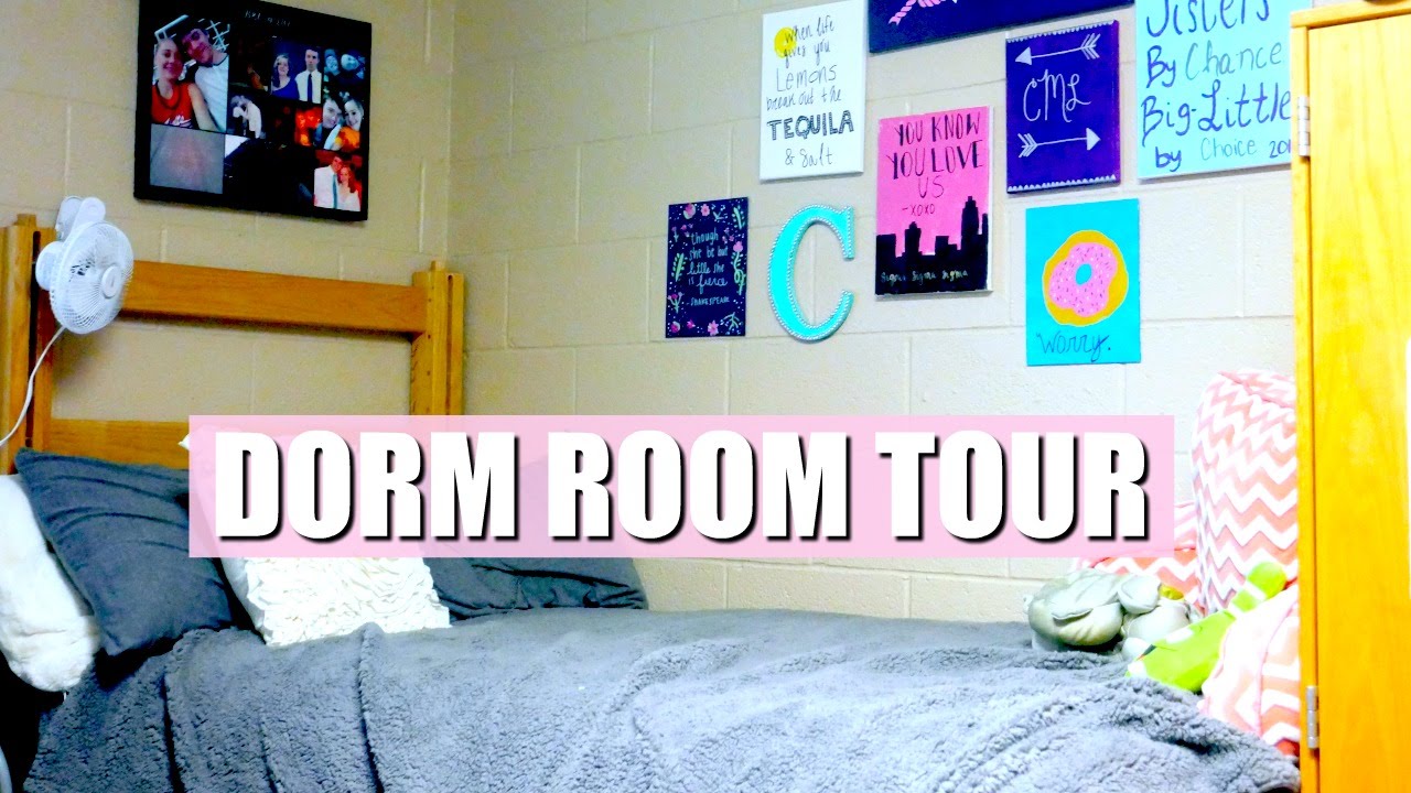 Sorority House Dorm Room Tour 2016 Youtube