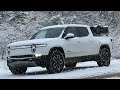 Here's How The Rivian R1T Handles In Snow And Slippery Surfaces!