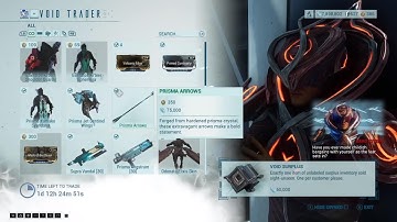 Warframe-The Void Trader Monologues