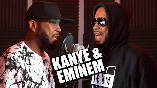 Kanye West & Eminem In the Studio | Crank Lucas