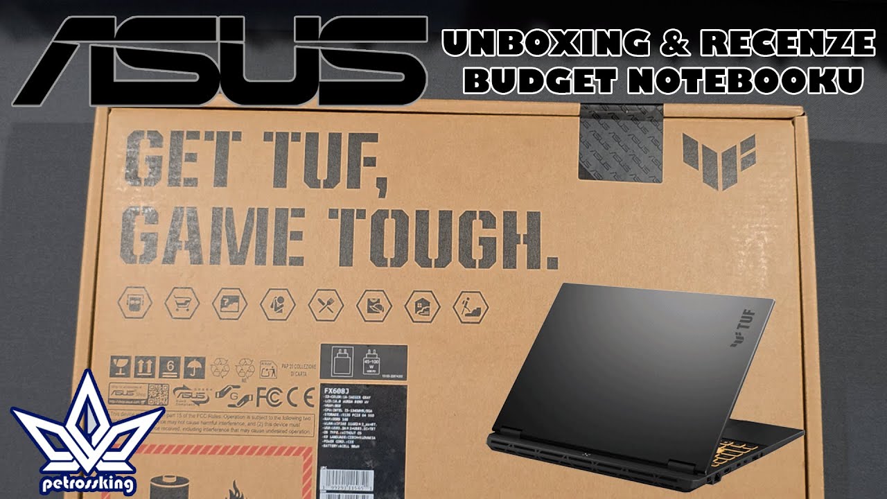 Unboxing & recenze budget notebooku ASUS TUF Gaming F16