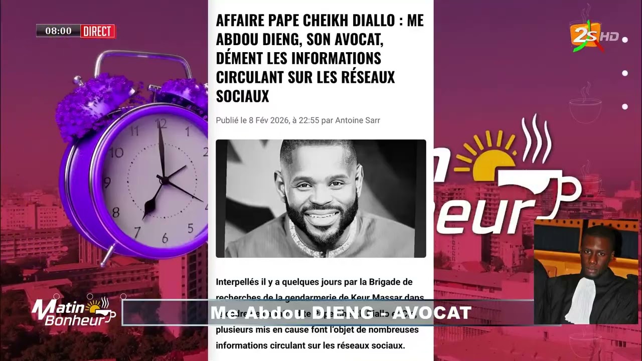 Me Abdou Dieng rétablit la vérité sur l'affaire Pape Cheikh Diallo et dément les rumeurs