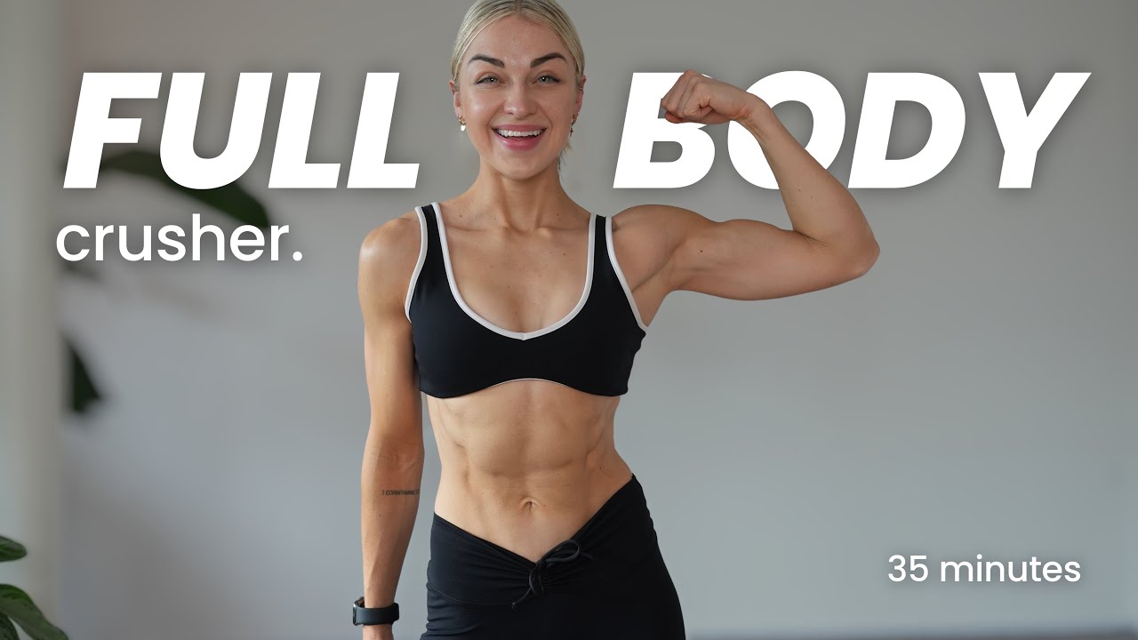 35 Minute Full Body Crusher | Strength, Cardio & Mobility Supersets | At Home Workout
