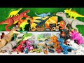 Unboxing Review ASMR Jurassic World Toys Colorful Dinosaur T-rex Indominus Rex Styxosaurus