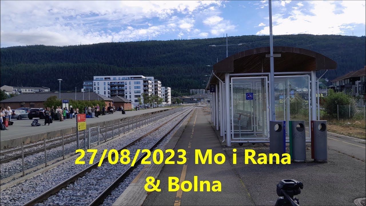 27/08/2023 - Mo i Rana & Bolna #togtrafikk #mix #trainspotting #di4 #br159 #cargonet #sj