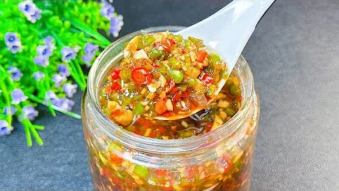 The easiest way to make chili sauce at home,fragrant and spicy #delicious #Recipe #Recipes #fragrant - 天天要闻