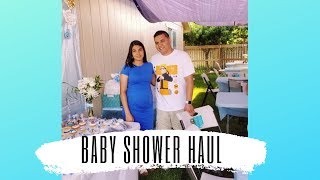 HUGE Baby Shower Haul | Baby Boy