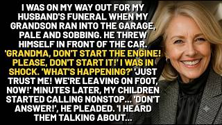 Don t start the car grandson cried before my husband funeral Then something terrible happened