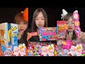 ASMR Sweet Candy 🍡Super Cute Princess Toys🧩Refreshing Cool Jelly 🍇🍑p27 #candy #snacks