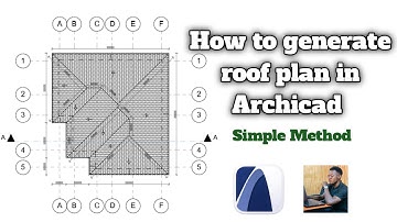 How to generate Roof plan in Archicad
